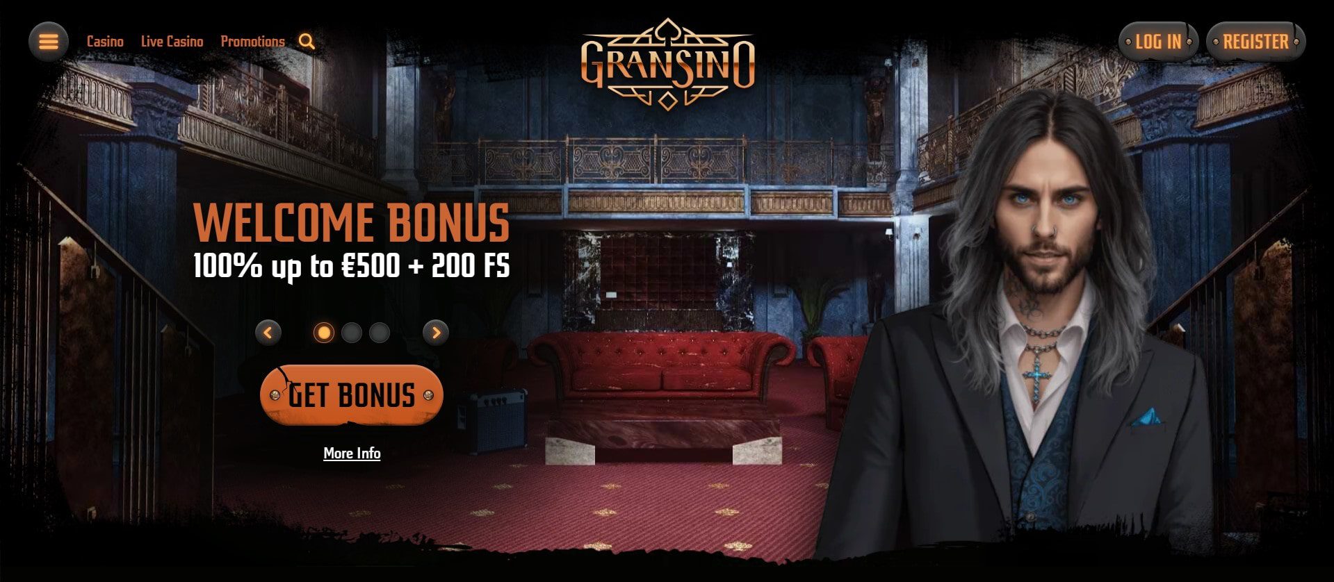 Gransino Casino Bonus